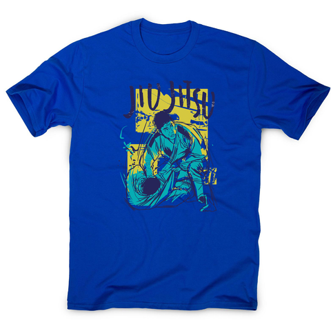 Jiu jitsu grunge color men's t-shirt - Graphic Gear