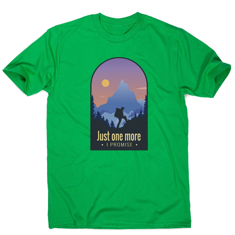 Hiking quote men's t-shirt - Graphic Gear