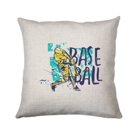Baseball grunge colored cushion cover pillowcase linen home decor - Graphic Gear