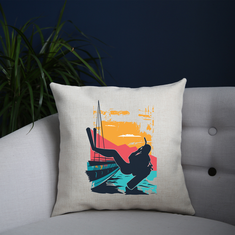 Scuba diving cushion cover pillowcase linen home decor - Graphic Gear