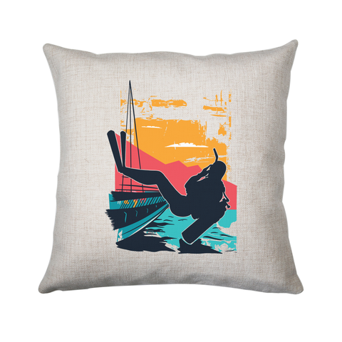 Scuba diving cushion cover pillowcase linen home decor - Graphic Gear