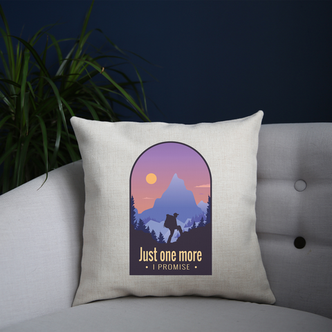 Hiking quote cushion cover pillowcase linen home decor - Graphic Gear
