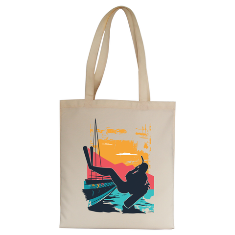 Scuba diving tote bag canvas shopping - Graphic Gear