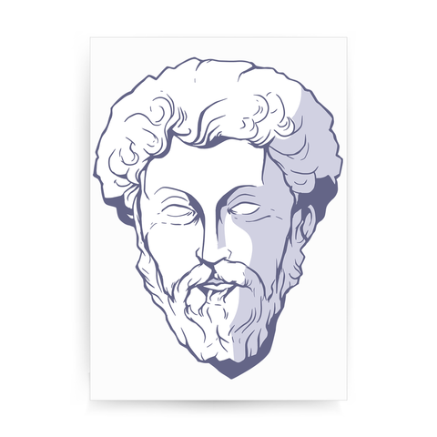 Marcus aurelius print poster wall art decor - Graphic Gear