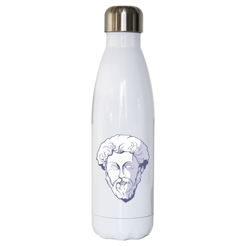 Marcus aurelius water bottle stainless steel reusable - Graphic Gear