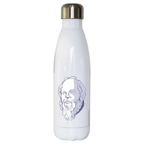 Socrates water bottle stainless steel reusable - Graphic Gear