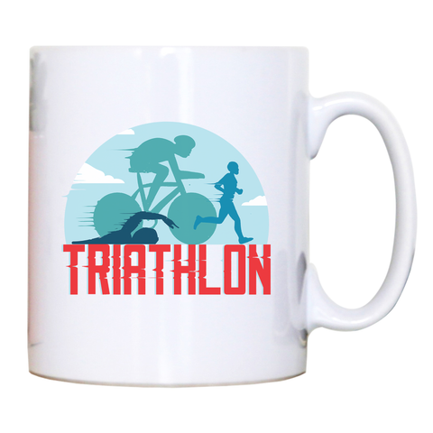 Triahtlon sports mug coffee tea cup - Graphic Gear