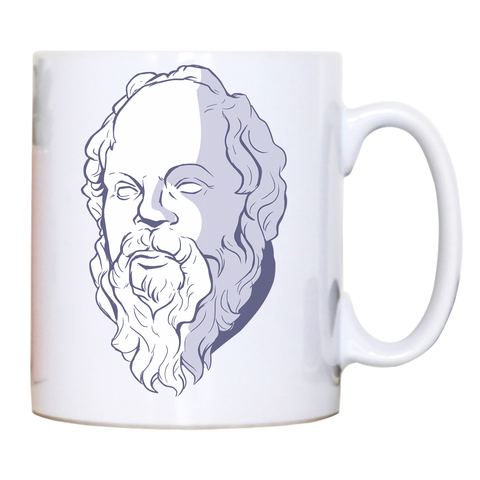 Socrates mug coffee tea cup - Graphic Gear