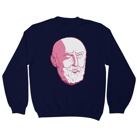 Epictetus head sweatshirt - Graphic Gear