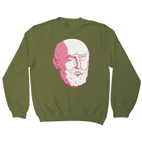 Epictetus head sweatshirt - Graphic Gear