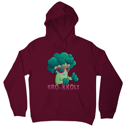 Broccoli bro funny hoodie - Graphic Gear