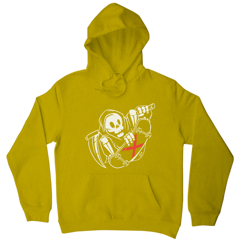 Grim reaper skater hoodie - Graphic Gear