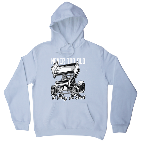 Sprint car quote hoodie - Graphic Gear