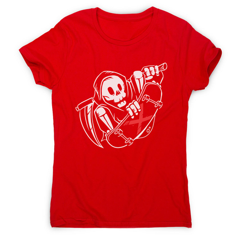 Grim reaper skater women's t-shirt - Graphic Gear