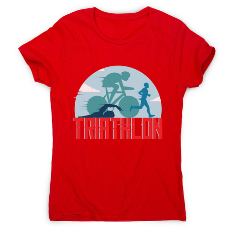 Triahtlon sports women's t-shirt - Graphic Gear