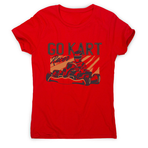 Go kart racer women's t-shirt - Graphic Gear