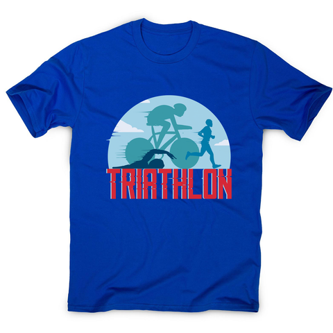Triahtlon sports men's t-shirt - Graphic Gear