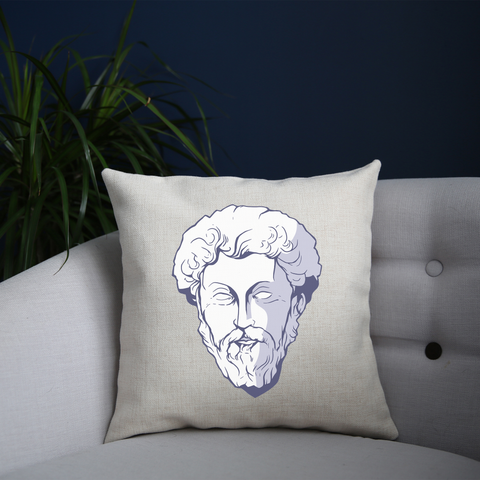 Marcus aurelius cushion cover pillowcase linen home decor - Graphic Gear