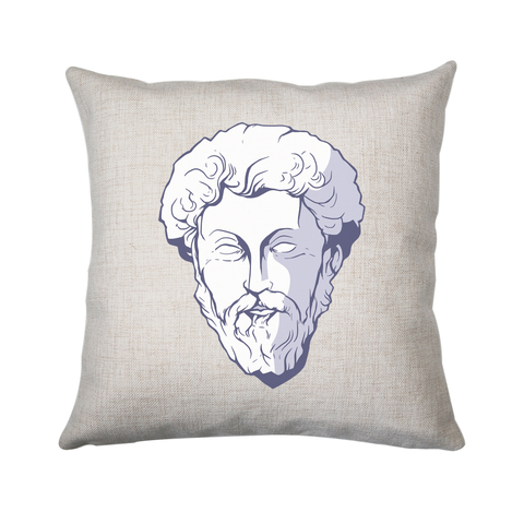 Marcus aurelius cushion cover pillowcase linen home decor - Graphic Gear