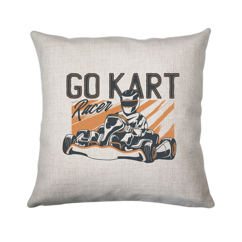 Go kart racer cushion cover pillowcase linen home decor - Graphic Gear