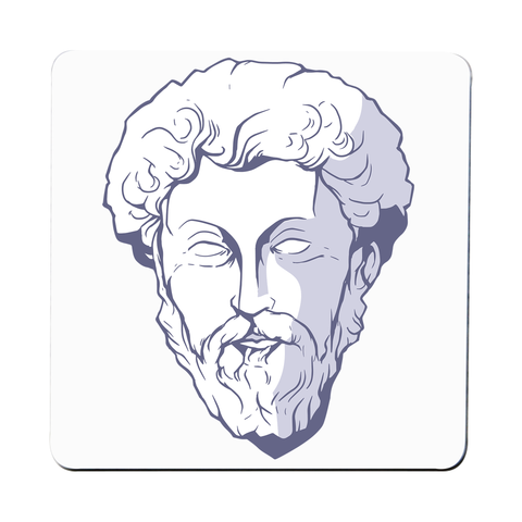 Marcus aurelius coaster drink mat - Graphic Gear