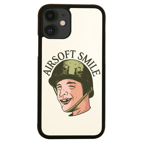 Funny toothless man airsoft iPhone case cover 11 11Pro Max XS XR X - Graphic Gear