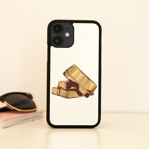 Gold bars iPhone case cover 11 11Pro Max XS XR X - Graphic Gear