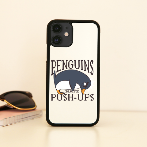 Penguin funny quote iPhone case cover 11 11Pro Max XS XR X - Graphic Gear