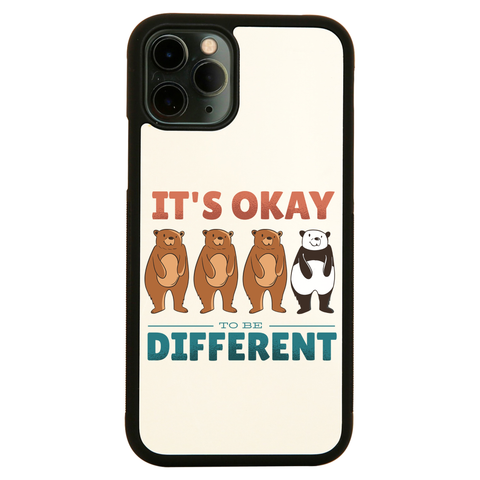 Different bears quote iPhone case cover 11 11Pro Max XS XR X - Graphic Gear