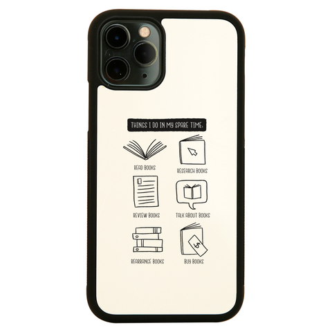 Books lover iPhone case cover 11 11Pro Max XS XR X - Graphic Gear