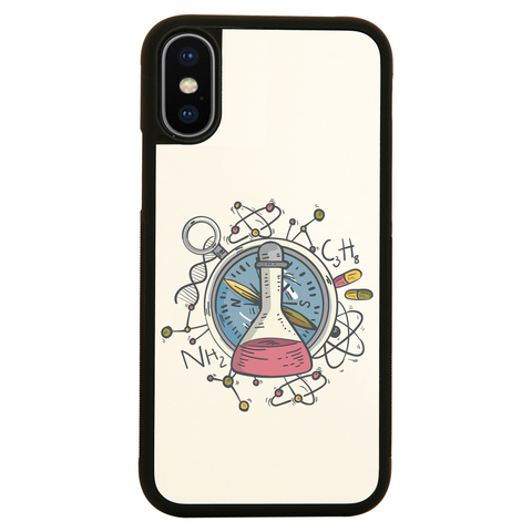Science flask iPhone case cover 11 11Pro Max XS XR X - Graphic Gear