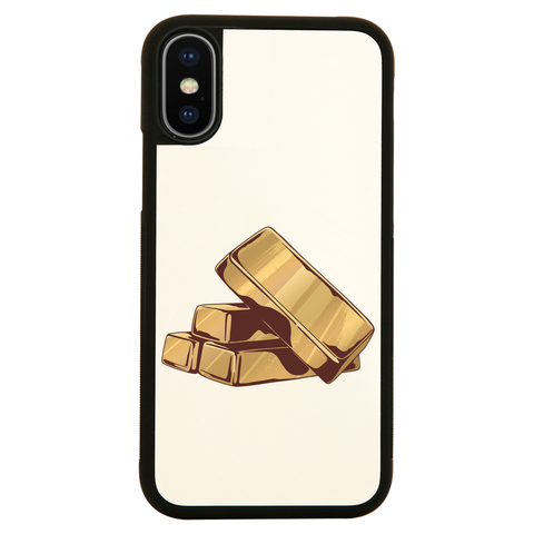 Gold bars iPhone case cover 11 11Pro Max XS XR X - Graphic Gear