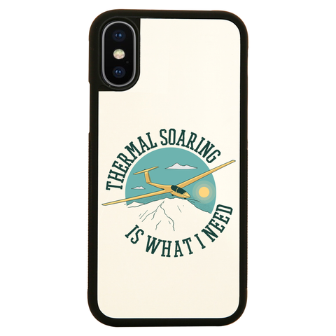 Sailplane quote iPhone case cover 11 11Pro Max XS XR X - Graphic Gear