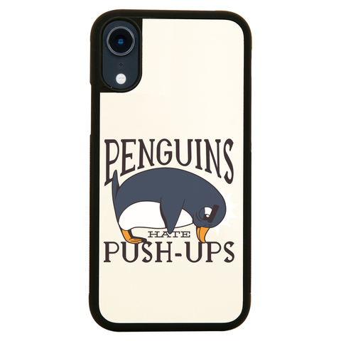 Penguin funny quote iPhone case cover 11 11Pro Max XS XR X - Graphic Gear