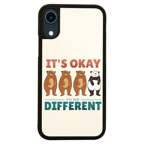 Different bears quote iPhone case cover 11 11Pro Max XS XR X - Graphic Gear