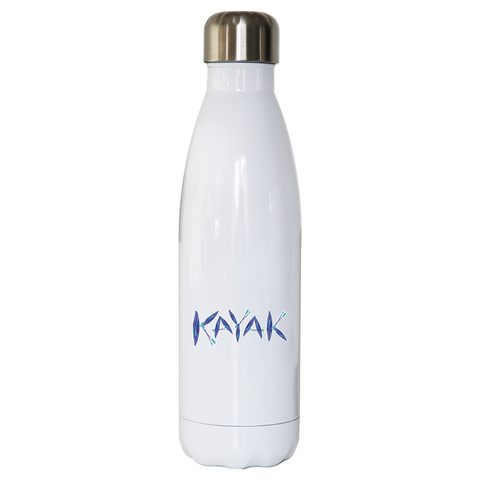 Kayak sport water bottle stainless steel reusable - Graphic Gear