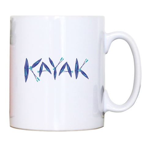 Kayak sport mug coffee tea cup - Graphic Gear