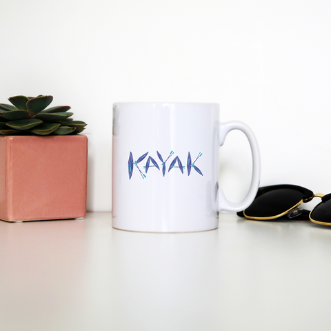 Kayak sport mug coffee tea cup - Graphic Gear