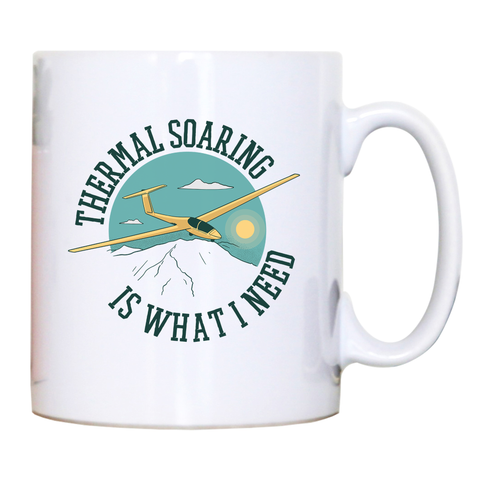Sailplane quote mug coffee tea cup - Graphic Gear