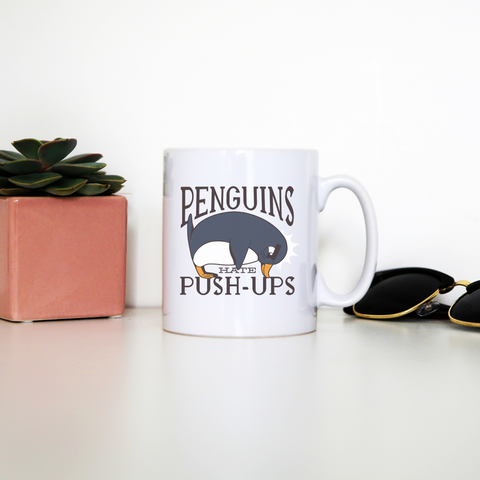 Penguin funny quote mug coffee tea cup - Graphic Gear