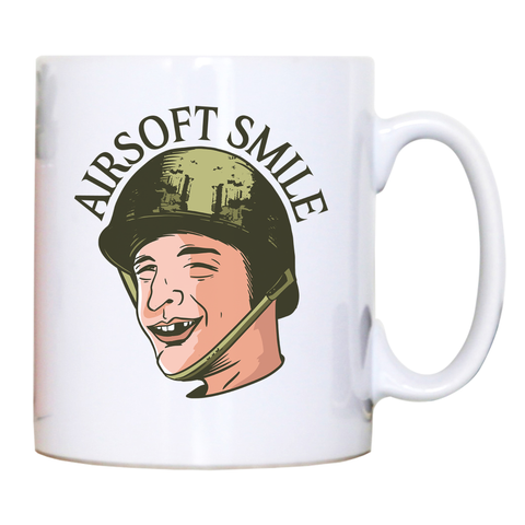 Funny toothless man airsoft mug coffee tea cup - Graphic Gear