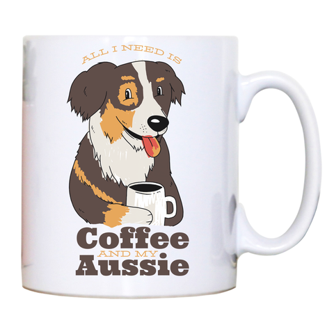Aussie dog coffee quote mug coffee tea cup - Graphic Gear