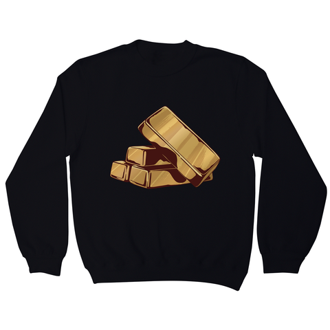 Gold bars sweatshirt - Graphic Gear