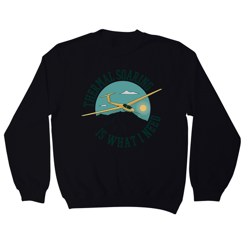 Sailplane quote sweatshirt - Graphic Gear