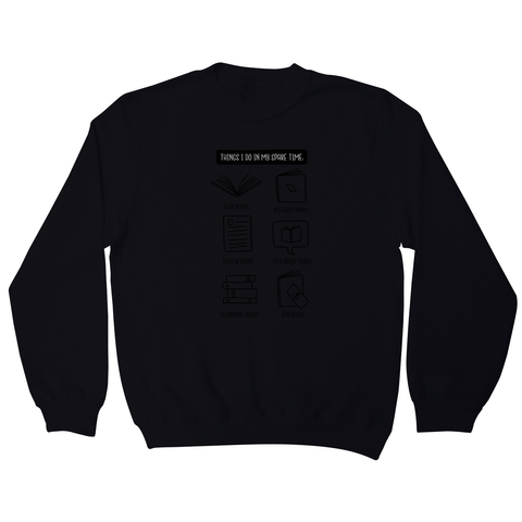 Books lover sweatshirt - Graphic Gear