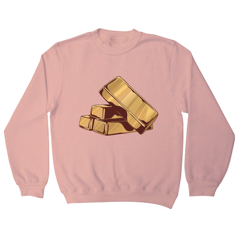 Gold bars sweatshirt - Graphic Gear
