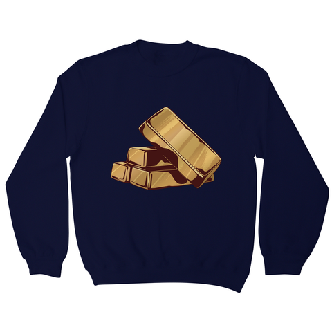 Gold bars sweatshirt - Graphic Gear