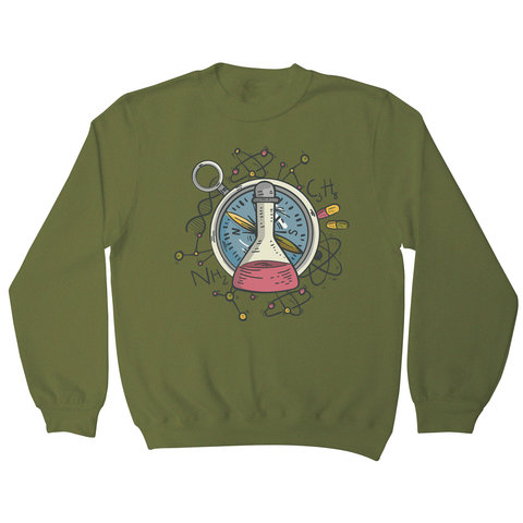Science flask sweatshirt - Graphic Gear