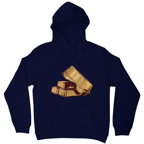 Gold bars hoodie - Graphic Gear