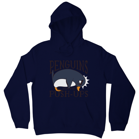 Penguin funny quote hoodie - Graphic Gear